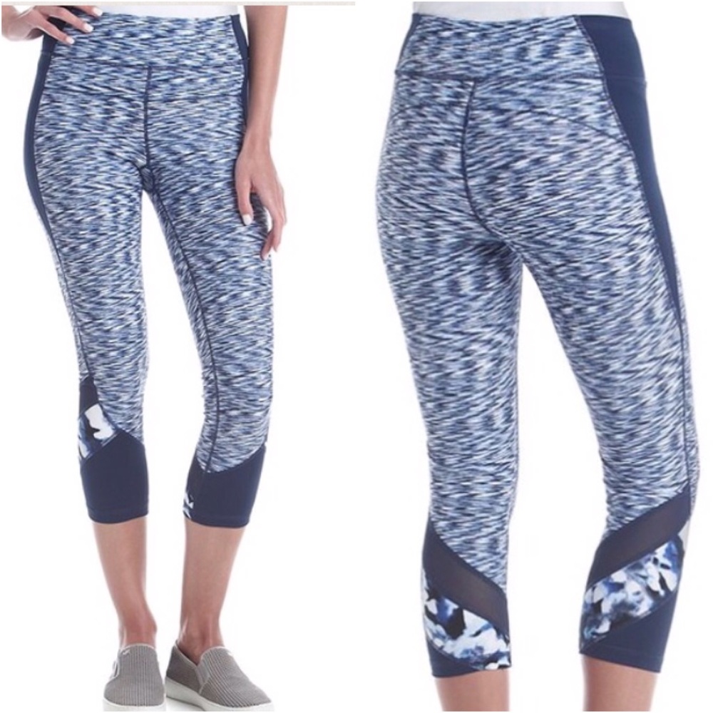 Calvin Klein Blue/White Leggings